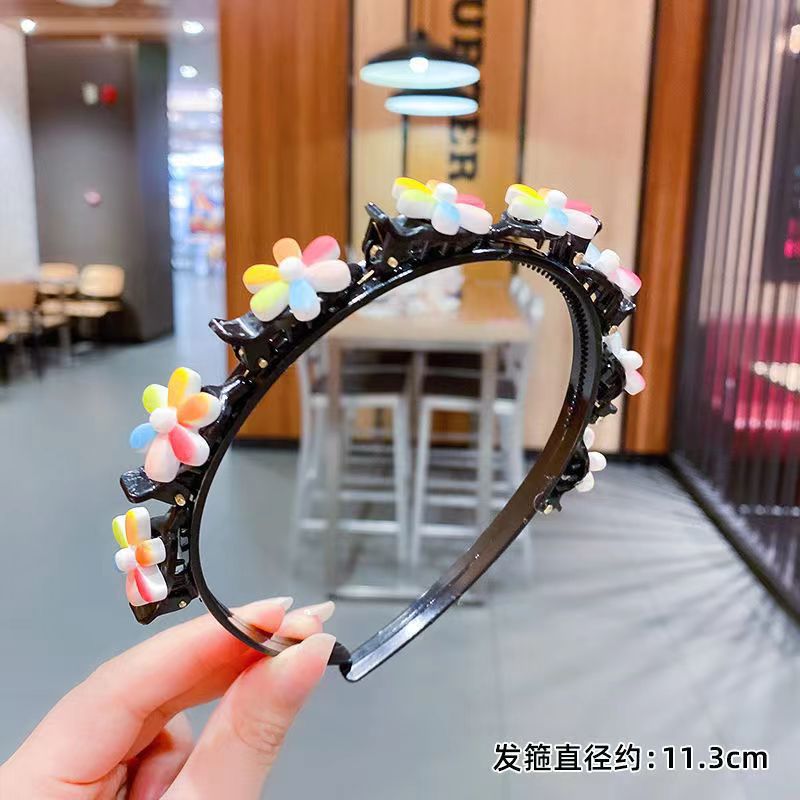 🌺 Kids Braided Hairpin – Easy 3‑min styling &🎀 cute cartoon designs ✨