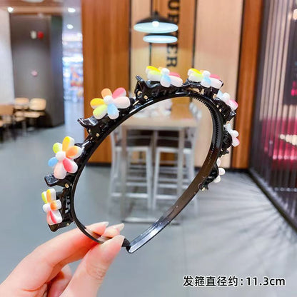 🌺 Kids Braided Hairpin – Easy 3‑min styling &🎀 cute cartoon designs ✨