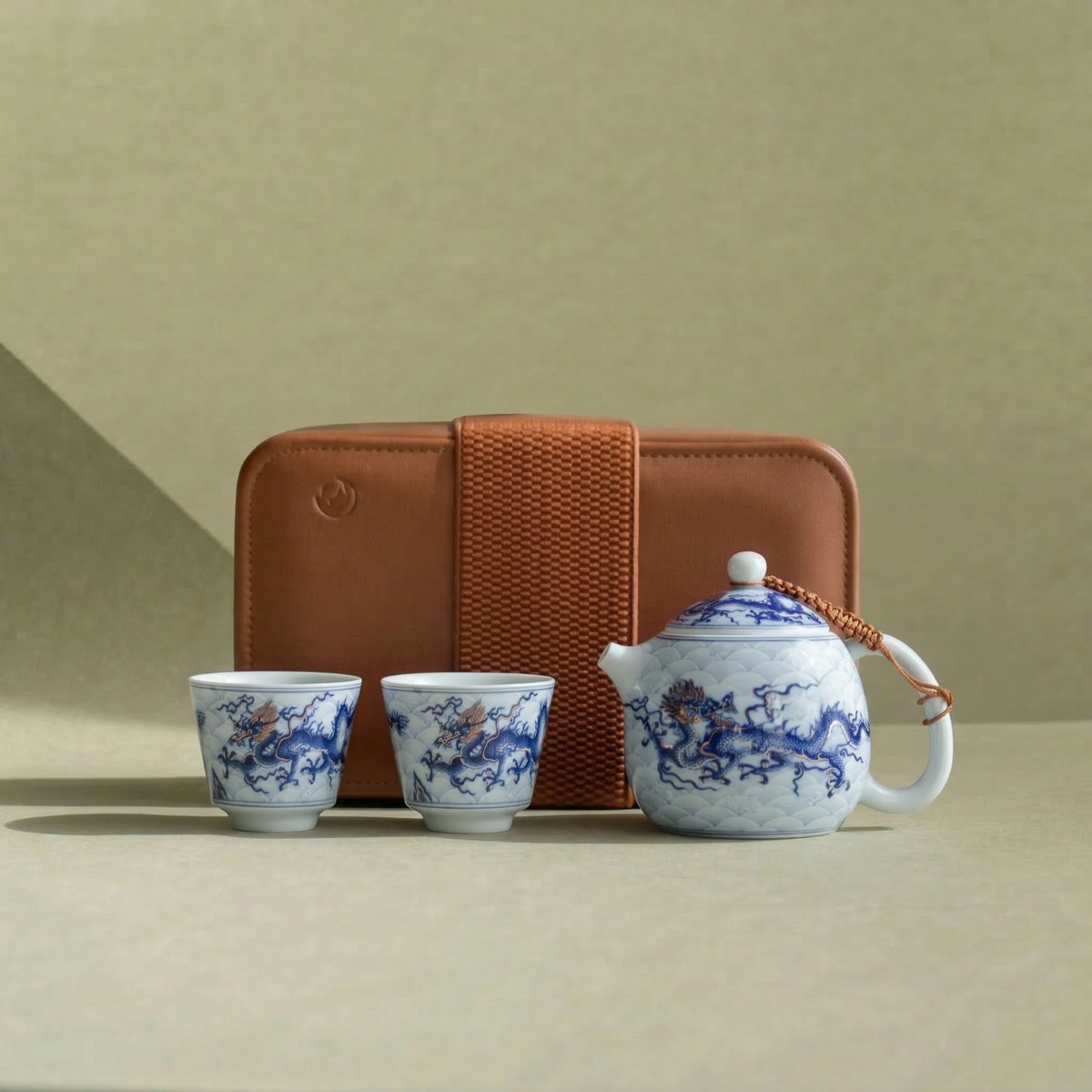 Whispers of the Dragon Porcelain Tea Set Main Image
