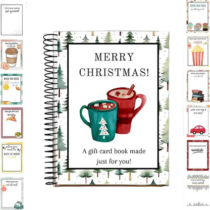 🎁 Don't Just Hand Over an Envelope! Turn Gift Cards into 12 Pages of Christmas Surprises! 🎄