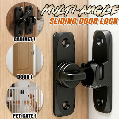 Cithway® Multi-Angle Sliding Door Lock