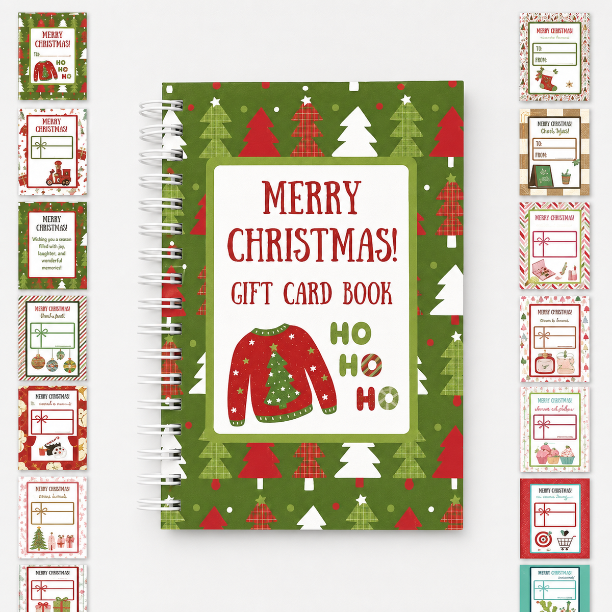 🎁 Don't Just Hand Over an Envelope! Turn Gift Cards into 12 Pages of Christmas Surprises! 🎄