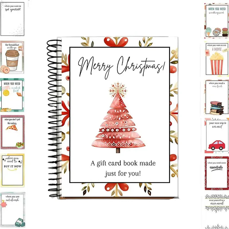 🎁 Don't Just Hand Over an Envelope! Turn Gift Cards into 12 Pages of Christmas Surprises! 🎄
