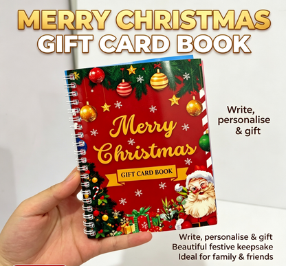 🎁 Don't Just Hand Over an Envelope! Turn Gift Cards into 12 Pages of Christmas Surprises! 🎄
