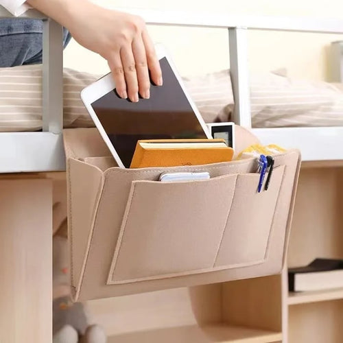 ✨ Everything Within Reach! Keep Your Bedside Neat & Clutter-Free!