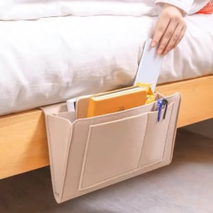 ✨ Everything Within Reach! Keep Your Bedside Neat & Clutter-Free!