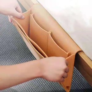 ✨ Everything Within Reach! Keep Your Bedside Neat & Clutter-Free!
