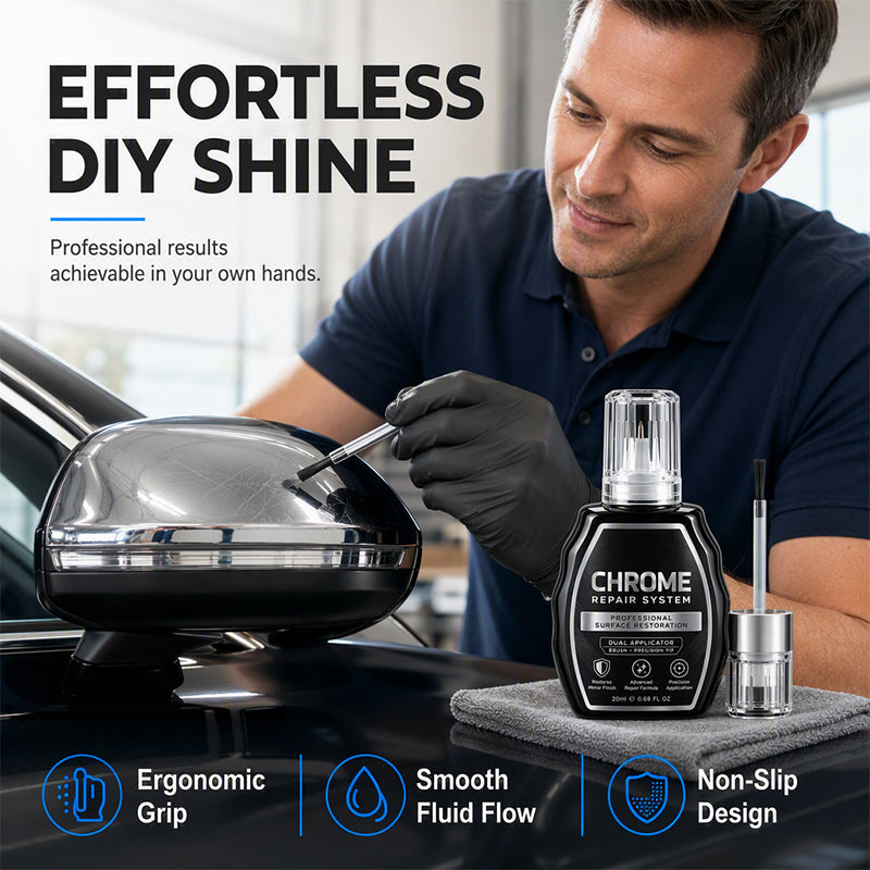🚗 Chrome Restoration Kit | Bring Back Metallic Shine