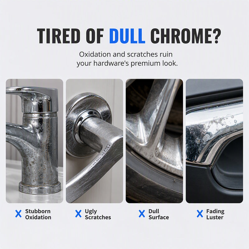 🚗 Chrome Restoration Kit | Bring Back Metallic Shine