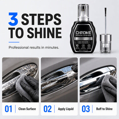 🚗 Chrome Restoration Kit | Bring Back Metallic Shine