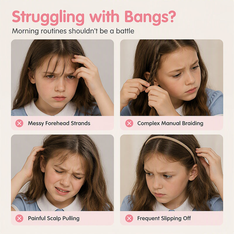🌺 Kids Braided Hairpin – Easy 3‑min styling &🎀 cute cartoon designs ✨