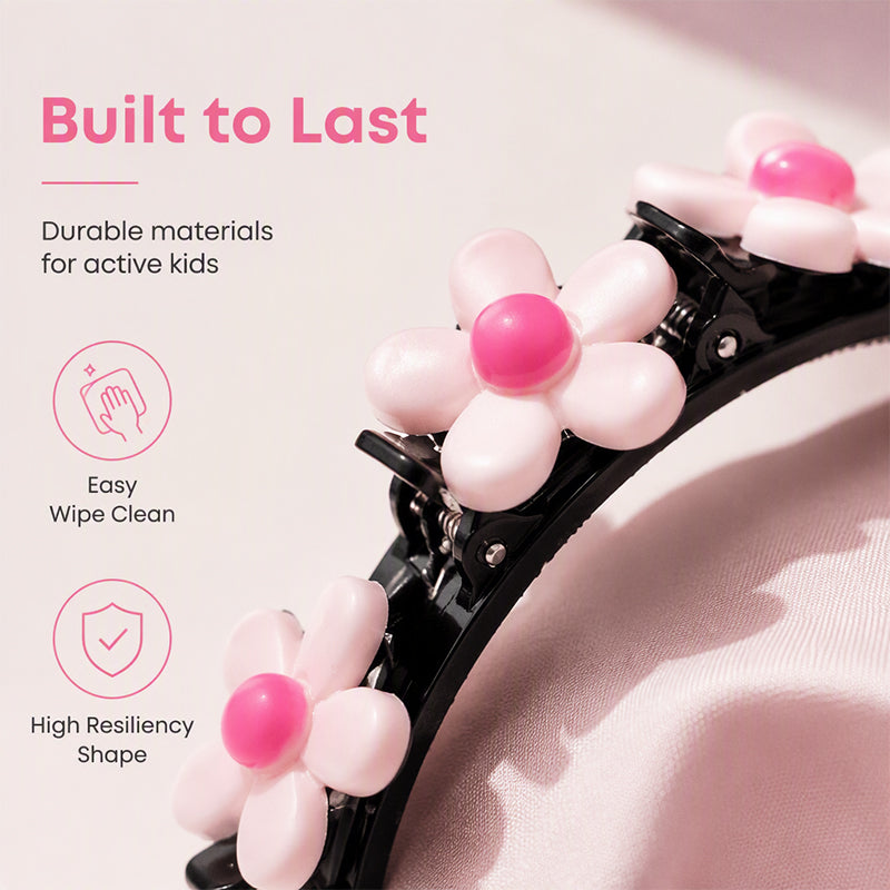 🌺 Kids Braided Hairpin – Easy 3‑min styling &🎀 cute cartoon designs ✨