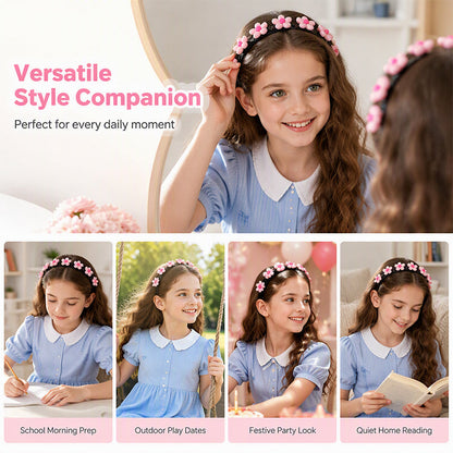 🌺 Kids Braided Hairpin – Easy 3‑min styling &🎀 cute cartoon designs ✨