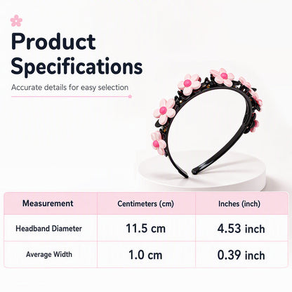 🌺 Kids Braided Hairpin – Easy 3‑min styling &🎀 cute cartoon designs ✨