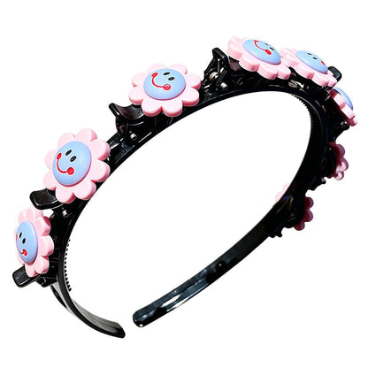 🌺 Kids Braided Hairpin – Easy 3‑min styling &🎀 cute cartoon designs ✨