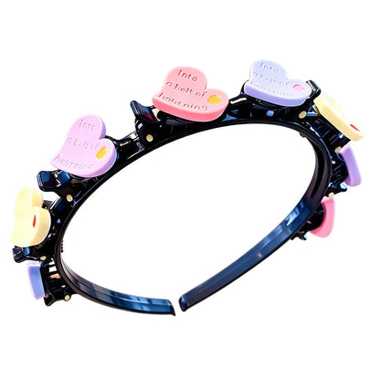 🌺 Kids Braided Hairpin – Easy 3‑min styling &🎀 cute cartoon designs ✨