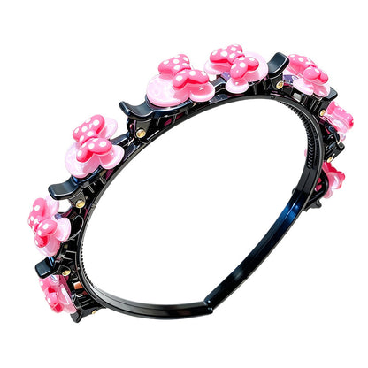 🌺 Kids Braided Hairpin – Easy 3‑min styling &🎀 cute cartoon designs ✨