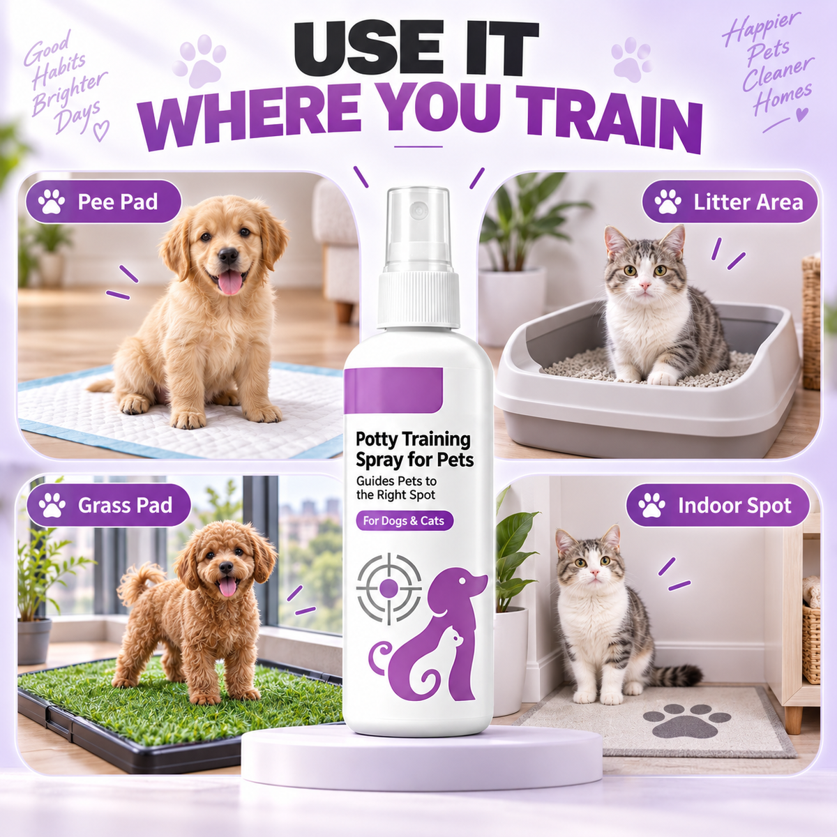 🔥 Must-Have Potty Training Hack – Pet Training Spray
