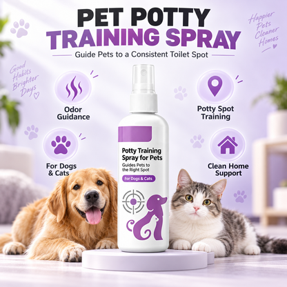 🔥 Must-Have Potty Training Hack – Pet Training Spray