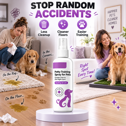 🔥 Must-Have Potty Training Hack – Pet Training Spray