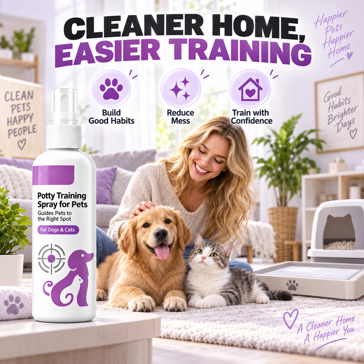 🔥 Must-Have Potty Training Hack – Pet Training Spray