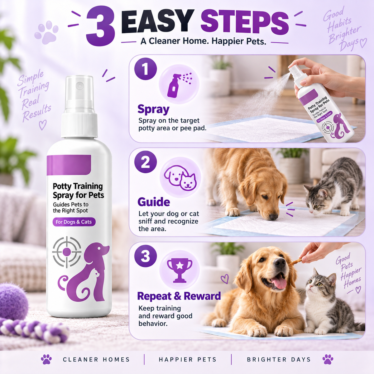 🔥 Must-Have Potty Training Hack – Pet Training Spray